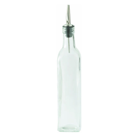 Winco GOB-16 Oil Bottle 16 Oz. Square