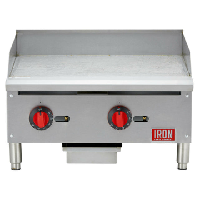 Iron Range IRTG-24 Commercial Griddle Natural Gas Countertop