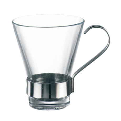 Steelite 4945Q418 A.D. Coffee Cup 3-3/4 Oz. (H 3-1/8" M 2-5/8" T 2-5/8" B 1-1/2") Tempered