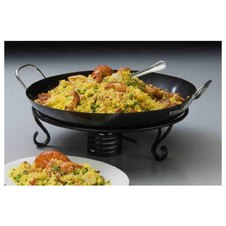 American Metalcraft GS1775 Paella Pan 21-3/4" Dia. X 4-3/4"H Carbon Steel With Non-stick Finish