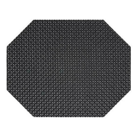FOH XPM037BKV83 Metroweave® Placemat 11" X 14" Rectangle With Mitered Corners