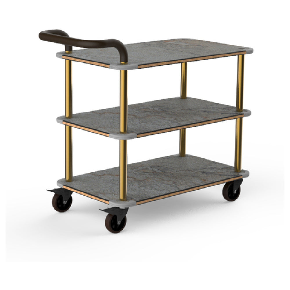 Steelite MGCRNX01GBXX Mogogo Buffet Solutions Roll'n Service Cart 41-1/2" X 21" X 36"H