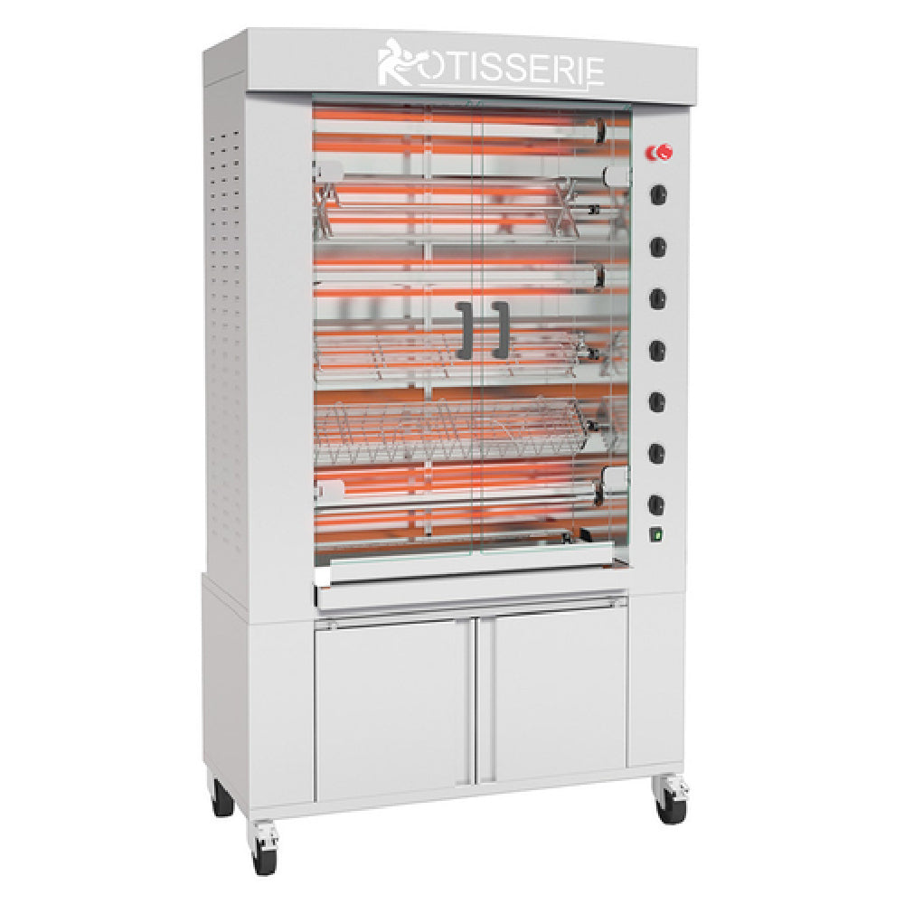 Rotisol FB1160-6E-SS FlamBoyant Rotisserie Oven Electric Countertop Model