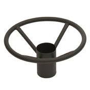 Klinger's Trading BFR4 Foot Rest 4" Column Powder Coated Cast Iron