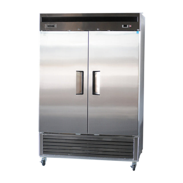 Bison BRF-46 Reach-In Freezer Two-section 46.0 Cu. Ft.