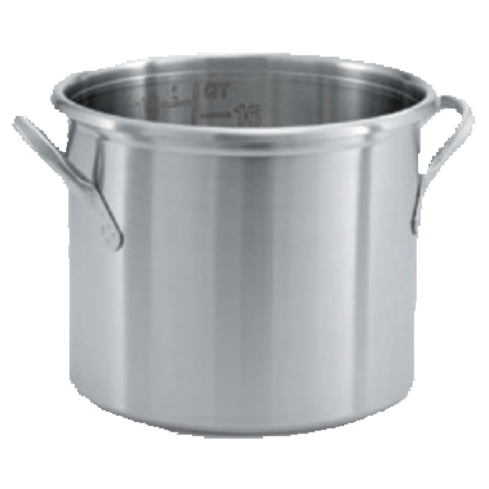 Vollrath 77610 Stock Pot 20 Quart Without Cover