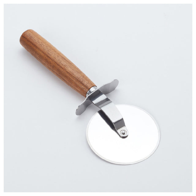 American Metalcraft PCA3 Pizza Cutter 3-1/2" Dia. Wheel Acacia Wood Handle