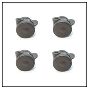 Bauscher Hepp VE-11715 - Venta® 4 X Castor Ø 50 Mm, Polyamide, Color: Black