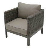 Plantation Prestige Commercial Furniture 8560600-0140432 Santa Cruz Lounge Chair 31-1/2"W X 30-7/10"D X 28"H
