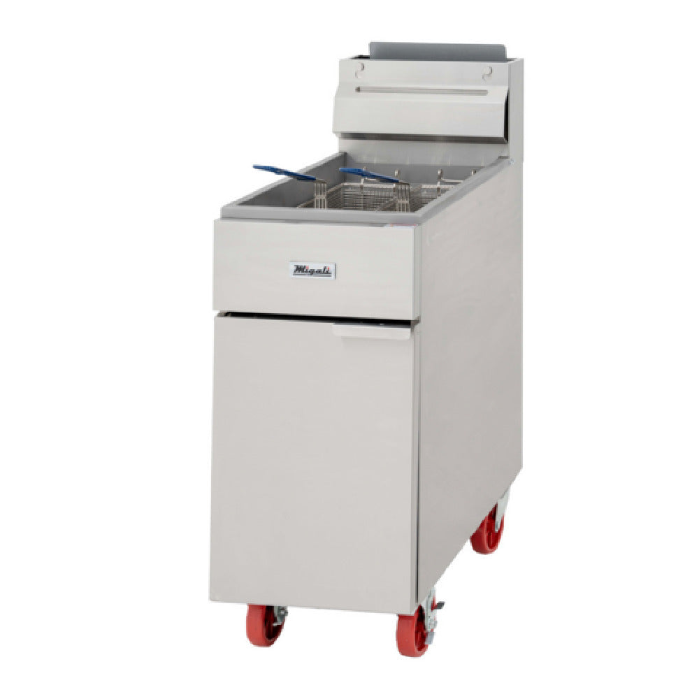 Migali Industries C-F50-NG Competitor Series® Fryer Natural Gas Floor Model