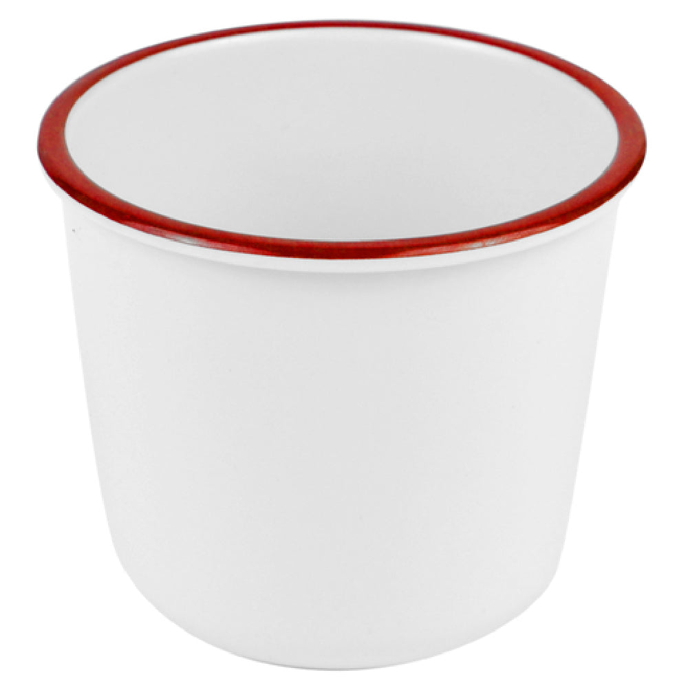 Bauscher Hepp TREW7610 - Enamelware Collection French Fry Pot, 13-1/2 Oz., 4" Dia. X 3-1/4"H