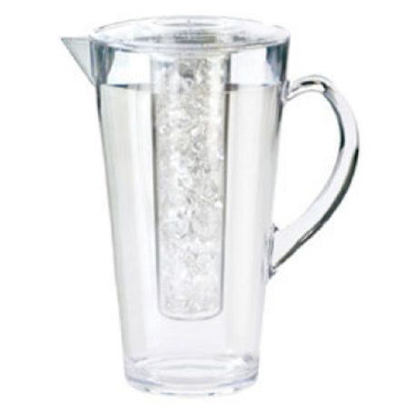 Cal Mil 682-ICE Pitcher 2 Liter Capacity (67.6 Oz.) 9" Dia. X 10"H