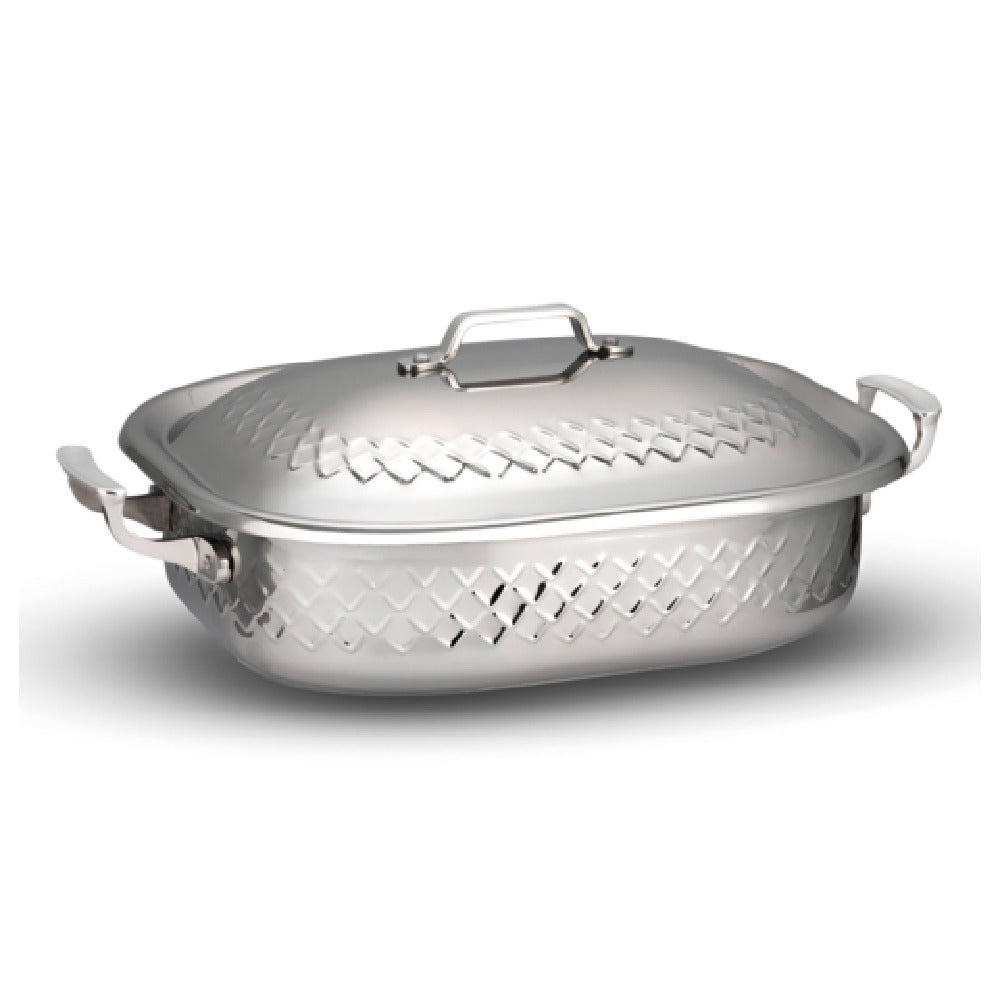 Bon Chef 65004CLD-D - Diamond Cucina Pan, 7 Qt., 15" X 11" X 4"