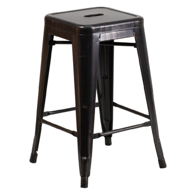 Flash Furniture CH-31320-24-BQ-GG Bar Stool 500 Lb. Weight Capacity Counter Height