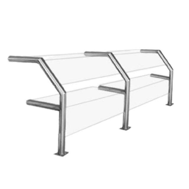 Piper Products CDDC-88 - Classic Double Display Protector Guard (Cafeteria Style) For Elite System