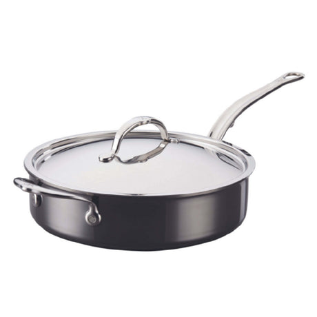 JB Prince S495 30 - Hestan Nanobond Sauté Pan, 5.0qt., Covered
