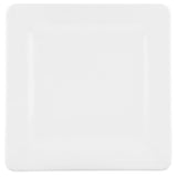 Elite Global Solutions D7SQRR-W Plate 7" X 1/2"H Square