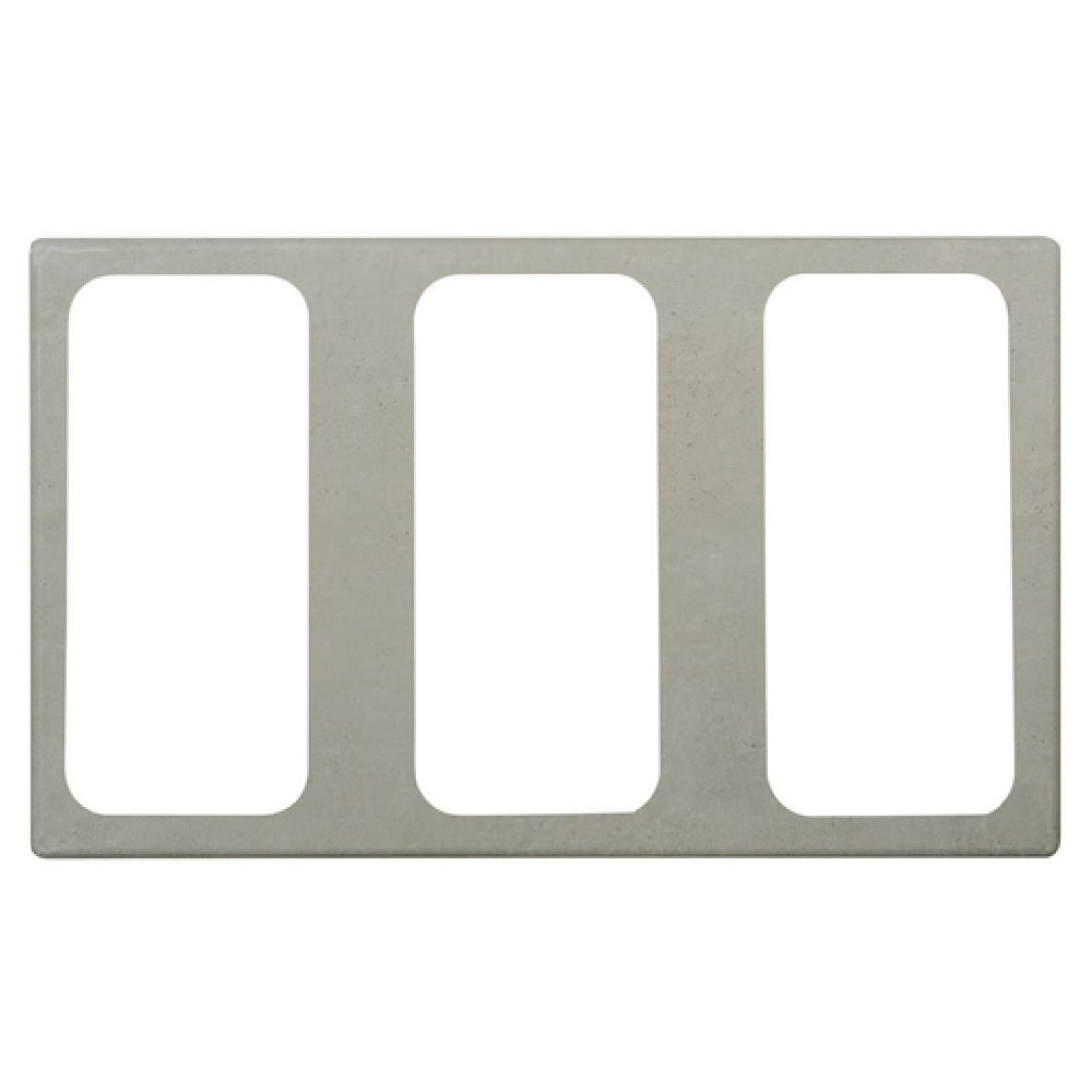 Hubert 89940 - Cold Tile, For 1/3-size Contemporary & Curveware Pans, 3-compartment