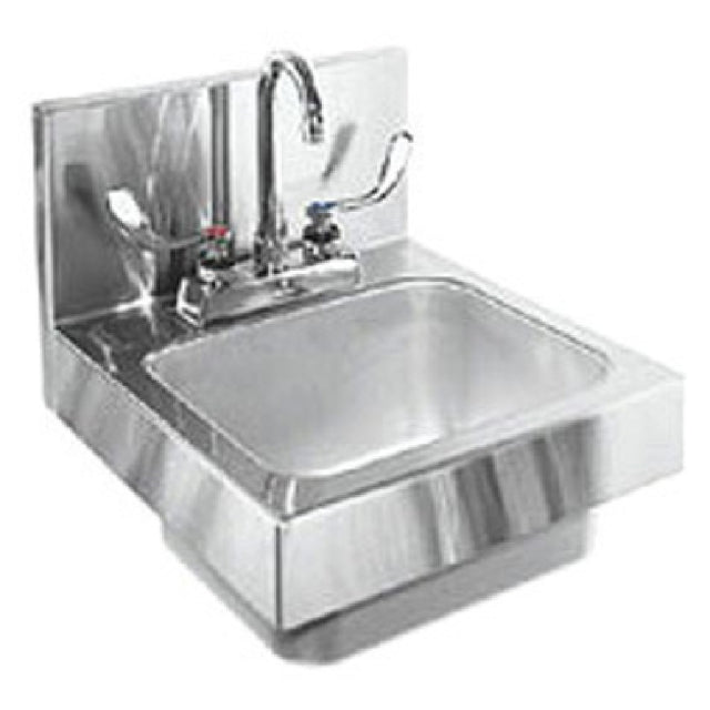 Glastender WH-14 Hand Sink Wall Mount 14"W X 15"D O.A.