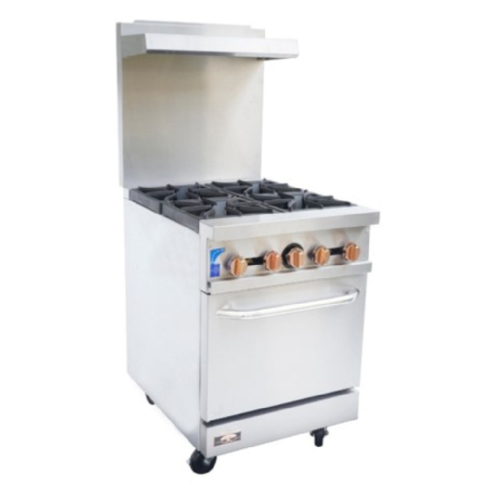 Copper Beech CBR-4 Restaurant Range Natural Gas 24"W