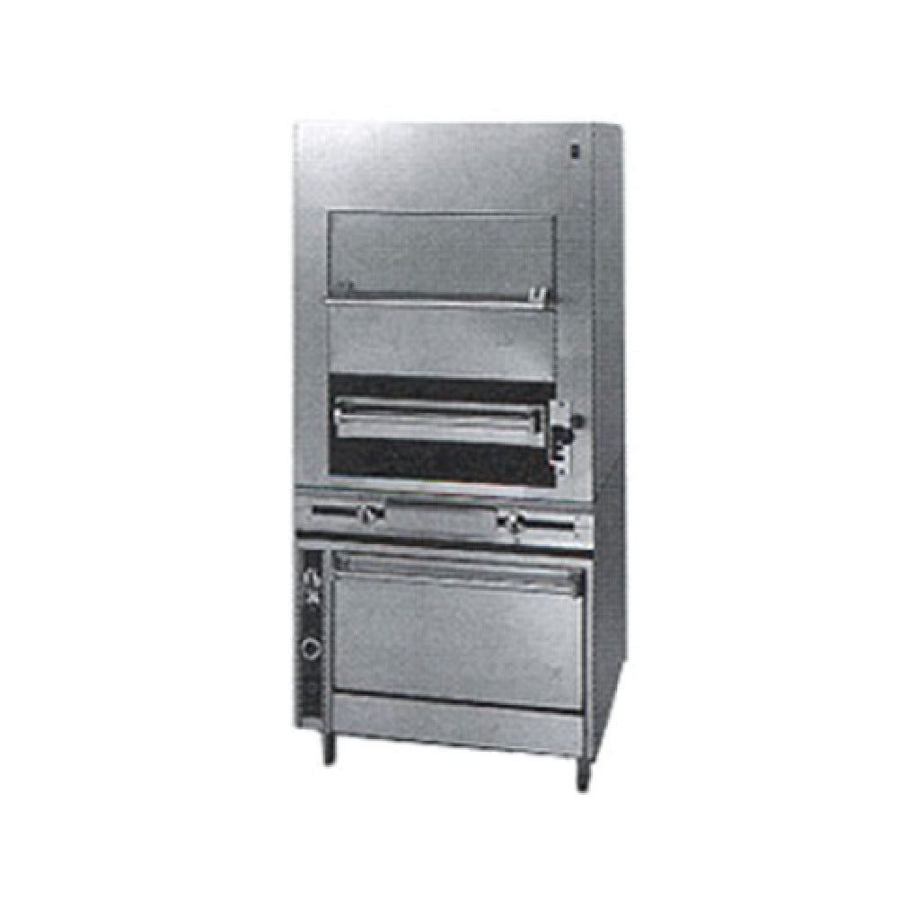 Jade Range JMHBI-36 Titan™ Heavy Duty Upright Infrared Broiler Gas 36"