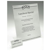 Hubert 22368 - Sign Holder, 3-1/2" X 1-1/2" X 2"H, Rectangular