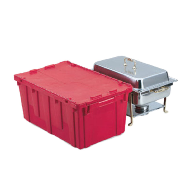 Vollrath 52645 Tote 'N Store® Chafer Box RED Accommodates Brass Trim