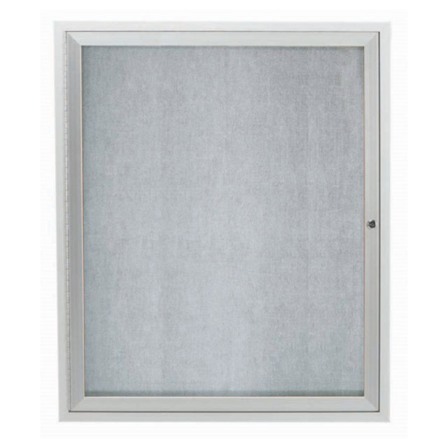 Aarco ODCC3630R Aluminum Bulletin Board 30"W X 36"H Enclosed