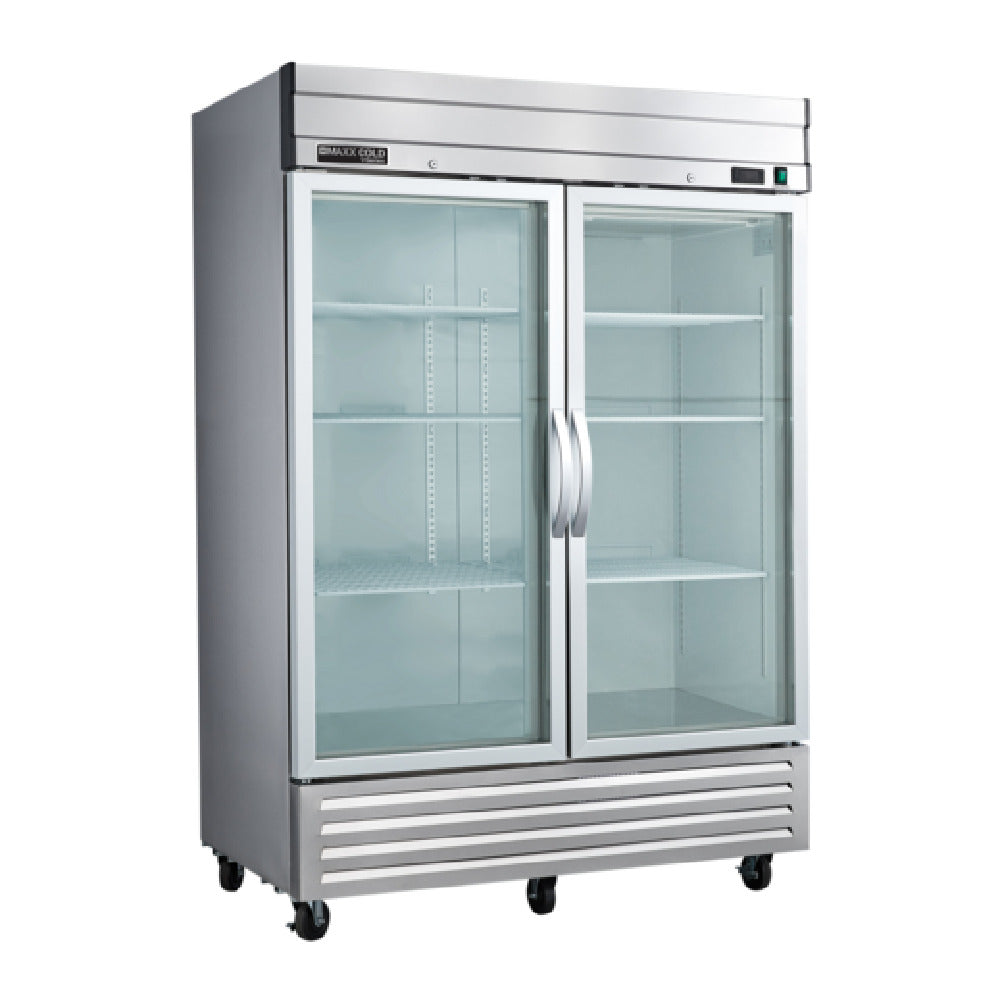 Maxximum MVR-49GDHC Maxx Cold V-Series Refrigerator Reach-in Two-section