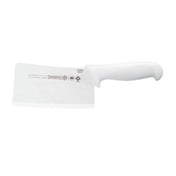 Mundial W5550-6 - Cleaver, 6" X 3", Molded White Polypropylene Sanitized Handle