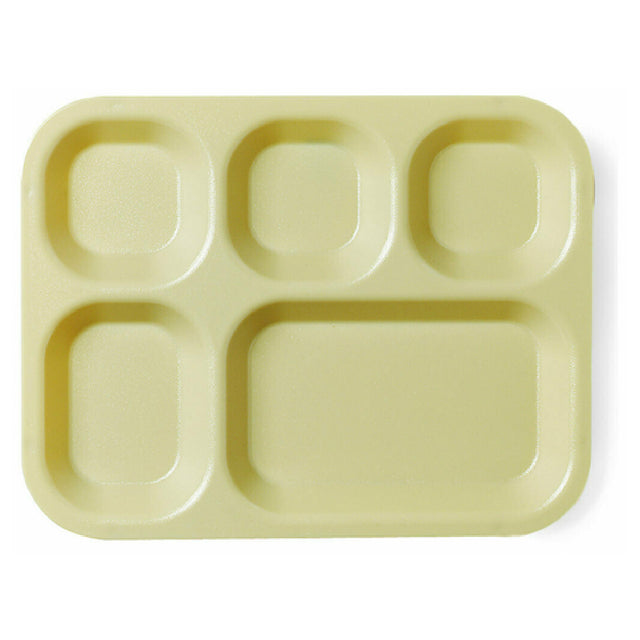 Cambro 14105CP161 Camwear® Tray 5-compartment 10-11/16" X 13-7/8" X 1-1/8"