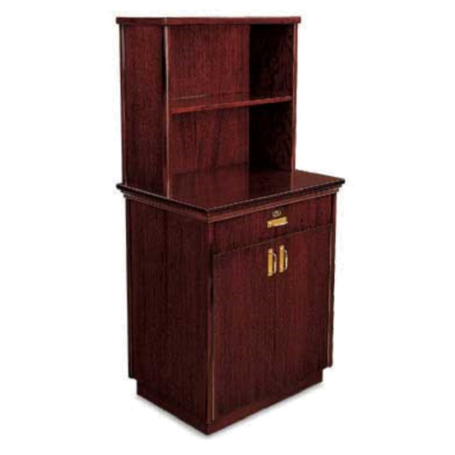 Forbes Industries 5980 Waiter's Station Wood Veneer Top Hutch With Shelf