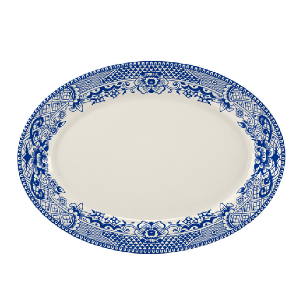 Steelite HL15563924 Rolled Edge Oval Platter 11.75" X 8.0" RE & NR