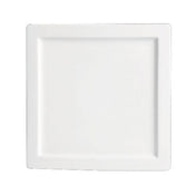 Steelite 6351MP70 - Rim Square Plate, 8.25", Simple Plus