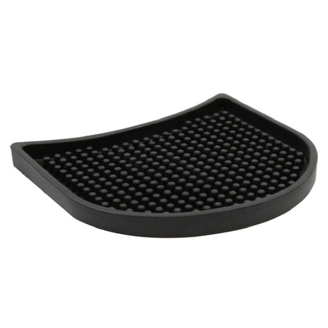 Tablecraft 4CSBK Drip Tray 4-1/4" X 4" Crescent Shaped