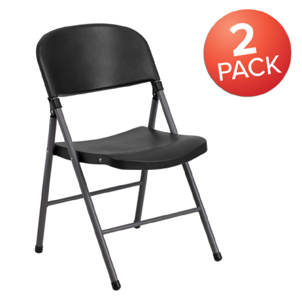 Flash Furniture 2-DAD-YCD-50-GG Hercules Series Folding Chair 330 Lb. Capacity