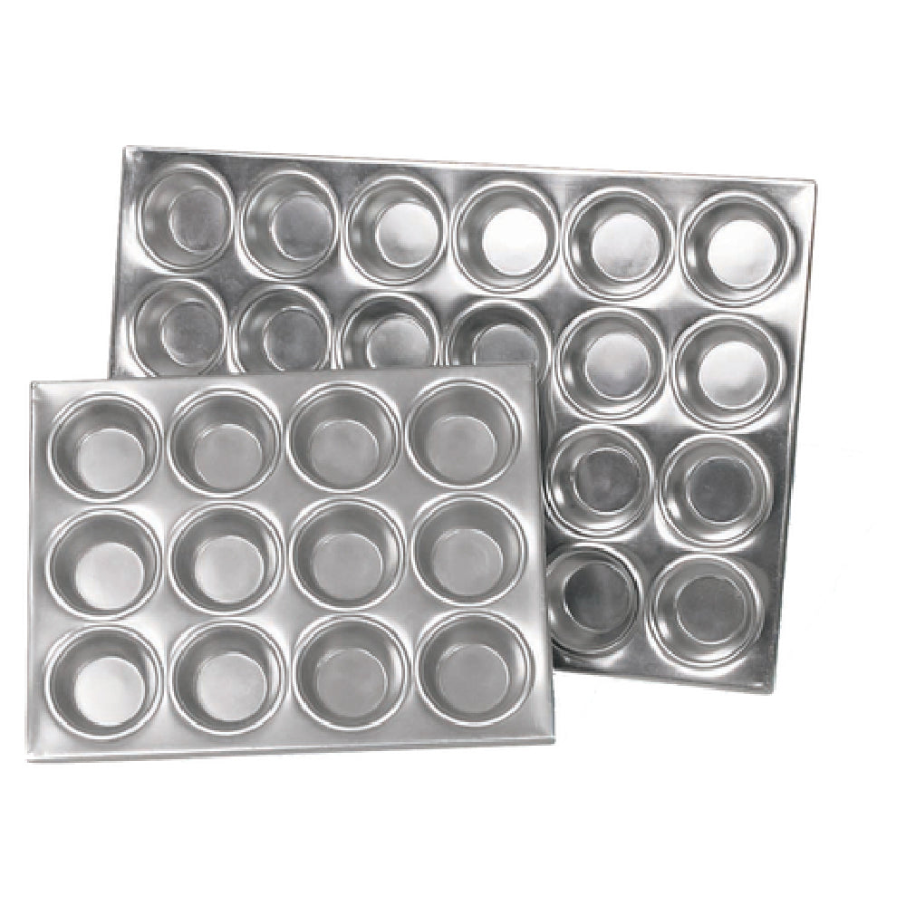 Browne Foodservice 5811612 Muffin/Cup Cake Pan 10-3/4" X 14-1/10" X 1-1/5" Holds 12 Cups