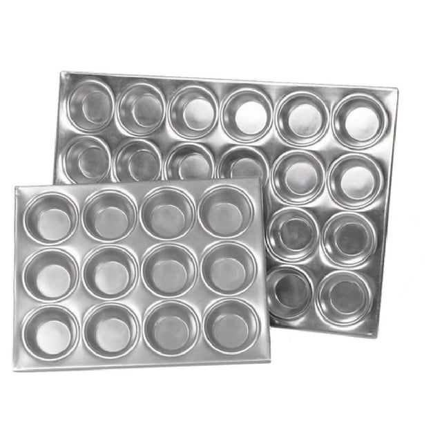 Browne Foodservice 5811624 Muffin/Cup Cake Pan 20.6" X 14-1/10" X 1-1/5" Holds 24 Cups