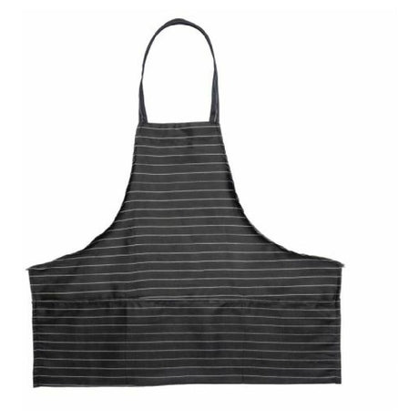 Chef Approved 167BAFHPIN Half Length Bib Apron 25" X 28" (2) Front Pockets