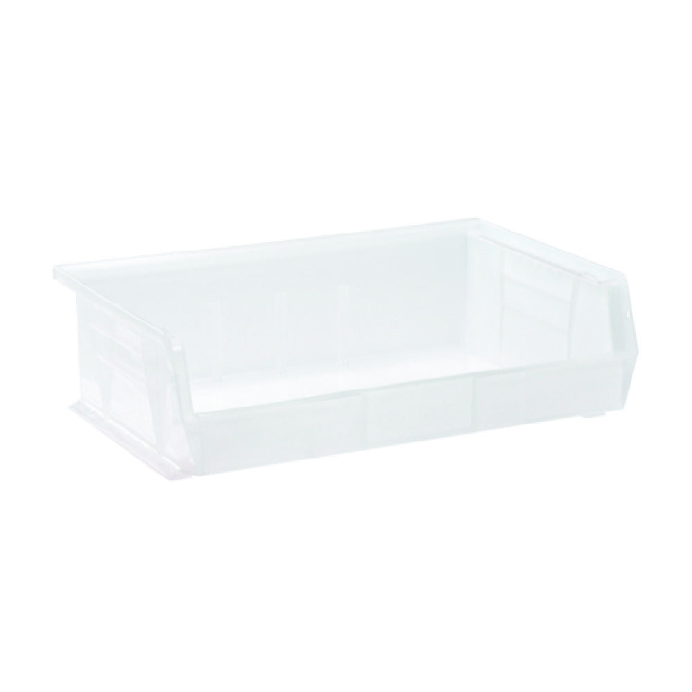 Quantum QUS245CLCS - Bin, Stacking Or Hanging, 16-1/2"W X 10-7/8"L X 5"H