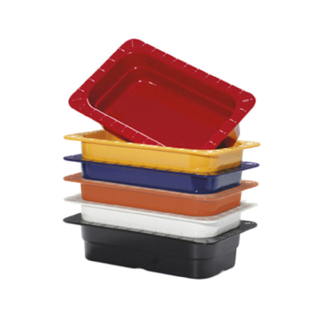 GET Enterprises ML-18-BUI Food Pan/Insert Pan GN 1/2 Size (12.80" X 10.43") 2-1/2" Deep