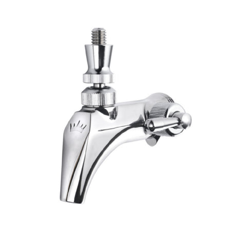 Krowne BC-925F Royal Series Flow Control Beer Faucet Chrome Forward Sealing