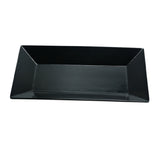 Yanco RM-210BK Rome Plate 10"L X 6"W Rectangular