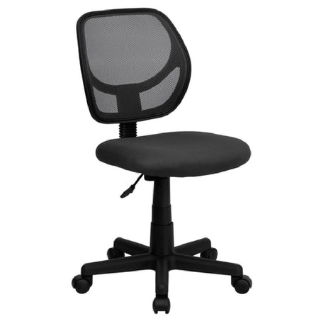 Flash Furniture WA-3074-GY-GG Swivel Task/Computer Chair 30-1/2" To 34-1/2" Adjustable Height