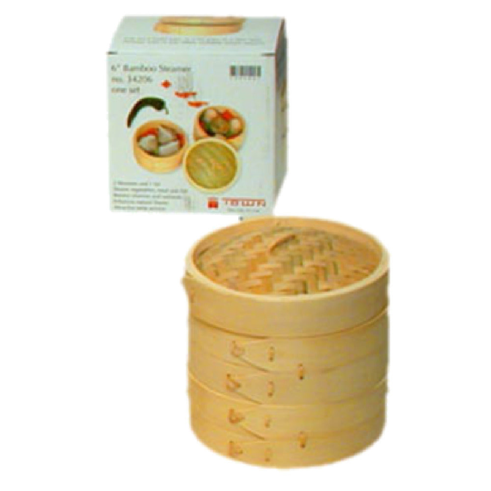 Town 34206C/CS Steamer Cover Bamboo (48 Per Case)