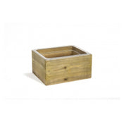 FOH BHO148NAW20 1/2 Size Rustic Wood Housing/Pan Set Deep Natural Includes One BHO141NAW20 1/2 Size Asheville Housing Deep Cider