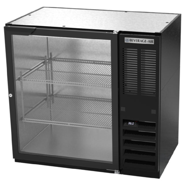 Beverage Air BB36HC-1-G-B Refrigerated Back Bar Storage Cabinet One-section 36"W