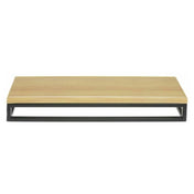 Hubert 27517 - Cerve Collection Riser, 20-1/2" X 6-2/5" X 3-1/5"H, Short
