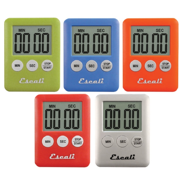 San Jamar TMDGM12 Escali Mini Timer Digital Display 2-3/4" X 2" X 5/16"