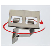 Hubert 91876 - Pan Clip, For Steam Table Pan, 1-1/2" X 1-3/4"H